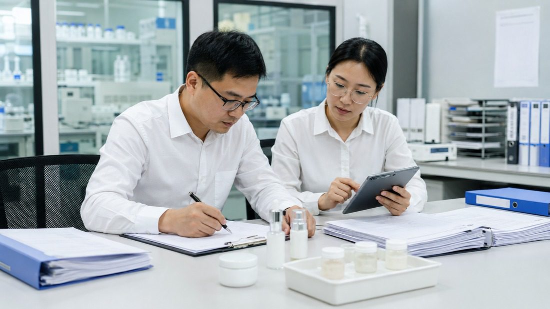 brightening skincare manufacturer GMP ISO 22716 certification compliance