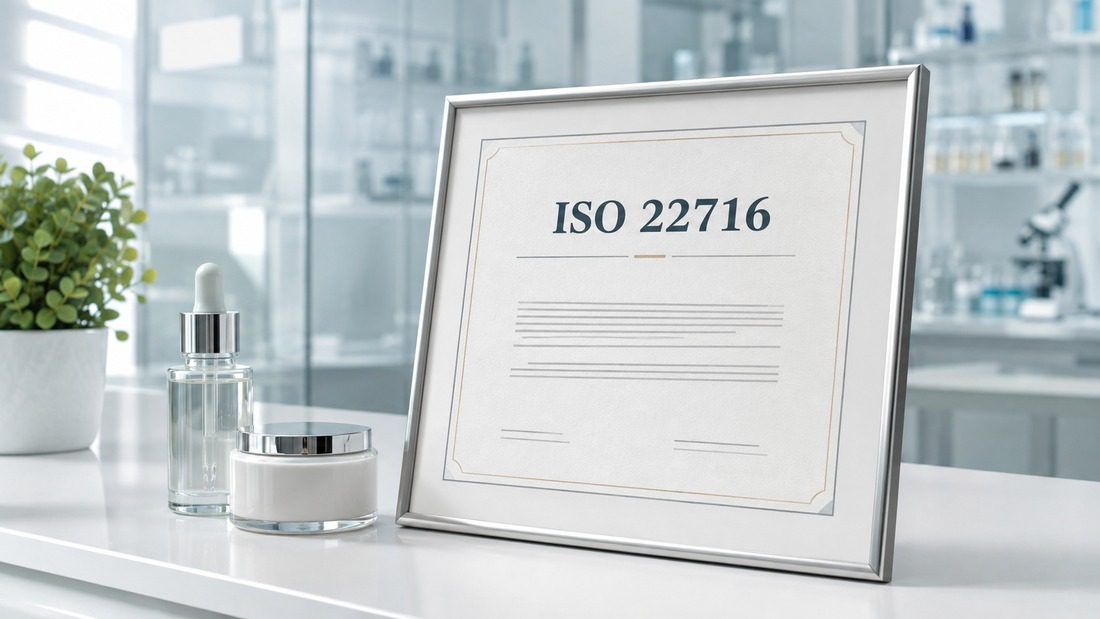 hyperpigmentation manufacturer GMP ISO 22716 certification compliance