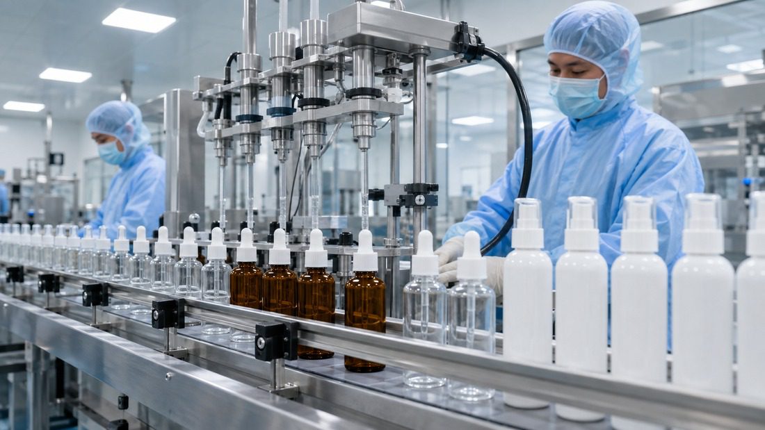 sunscreen lotion manufacturer manufacturing production line process