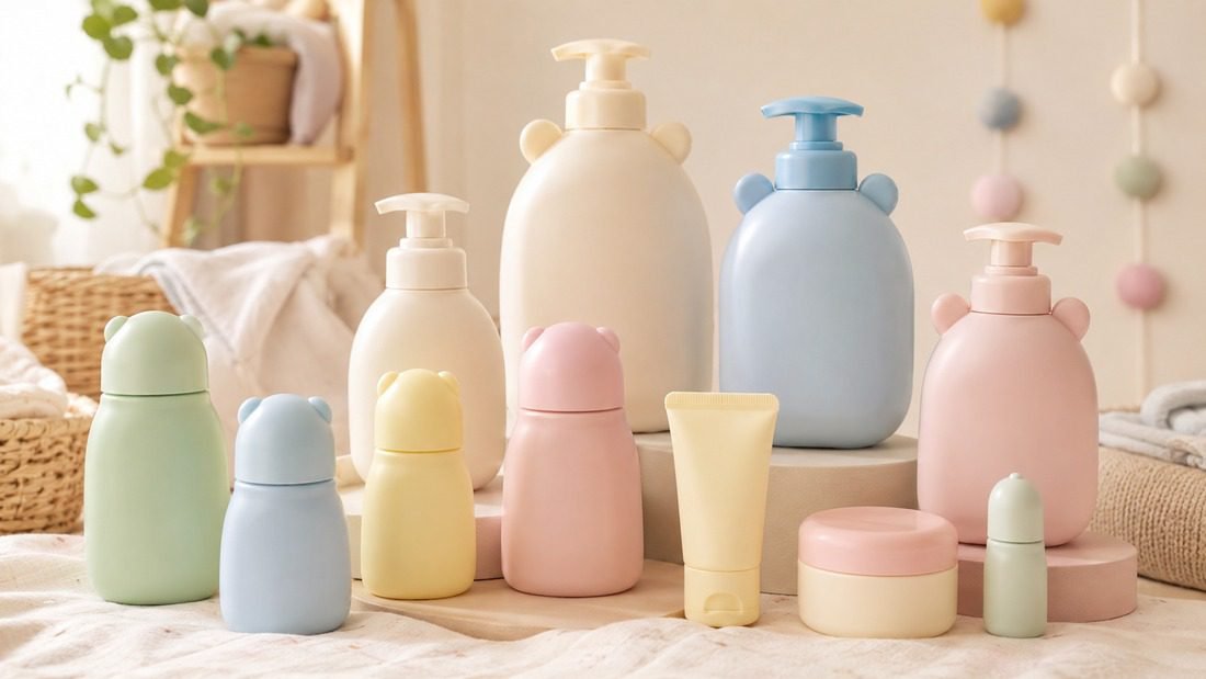 Private label baby care manufacturing line with quality inspection