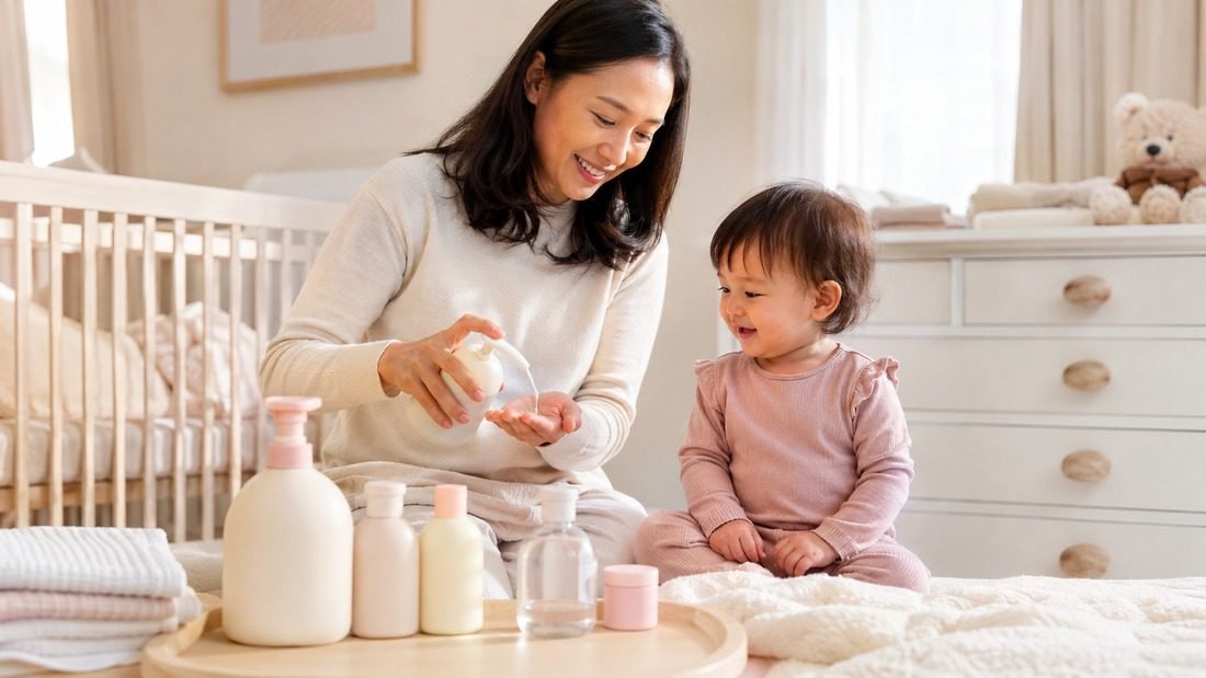 Baby care vs baby lotion quality control comparison chart for 2026 product lines